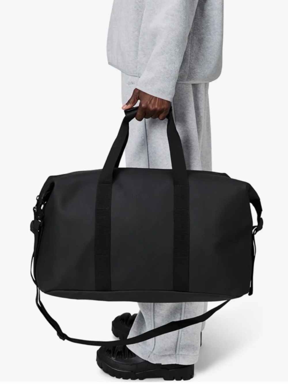Rains Weekend Duffel Bag - Black